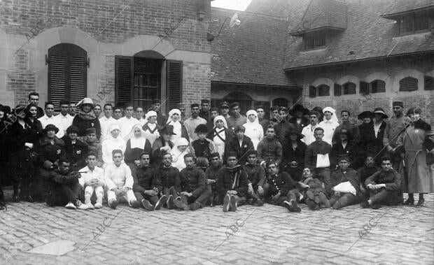 En el hospital de la cruz Roja, de Miramar