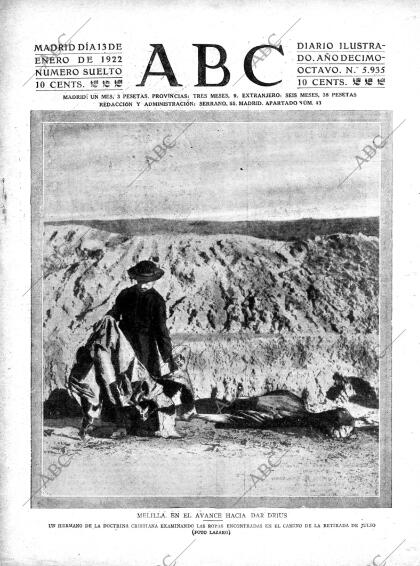 ABC MADRID 13-01-1922