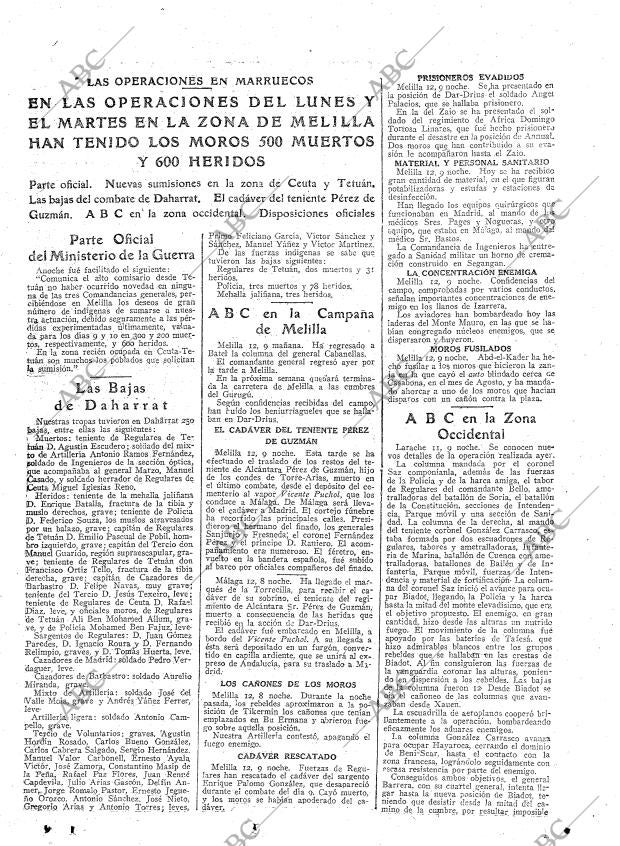 ABC MADRID 13-01-1922 página 11