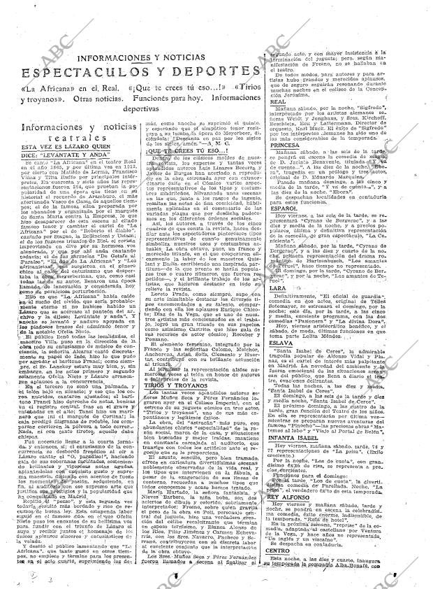 ABC MADRID 13-01-1922 página 23