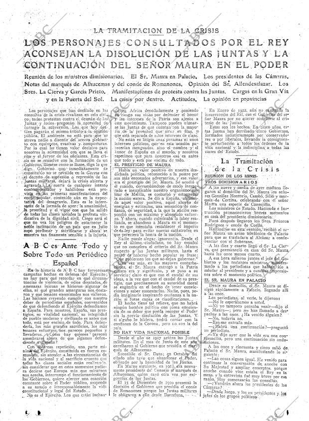 ABC MADRID 13-01-1922 página 7