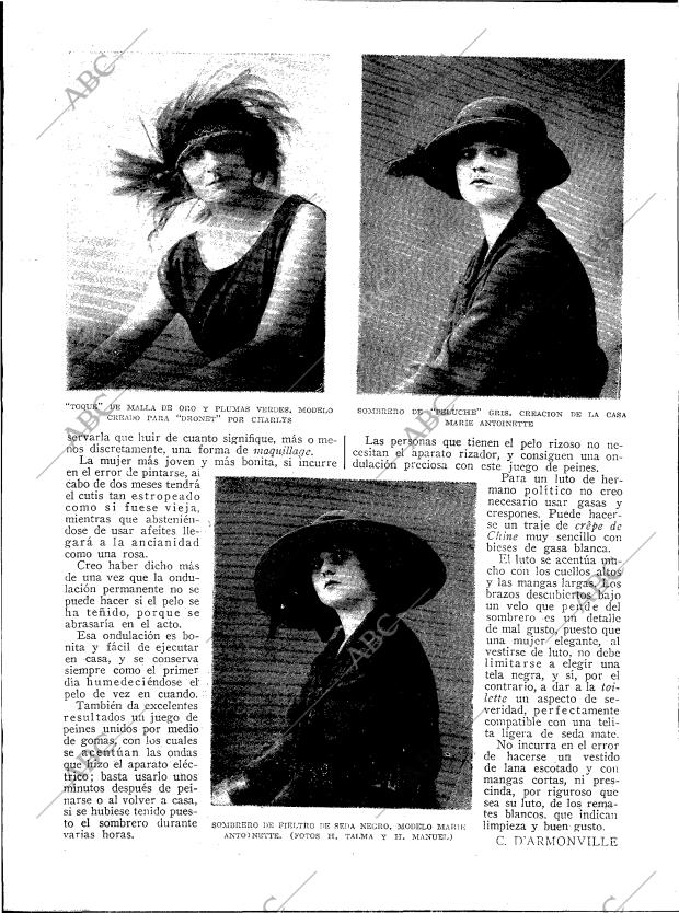 BLANCO Y NEGRO MADRID 15-01-1922 página 36