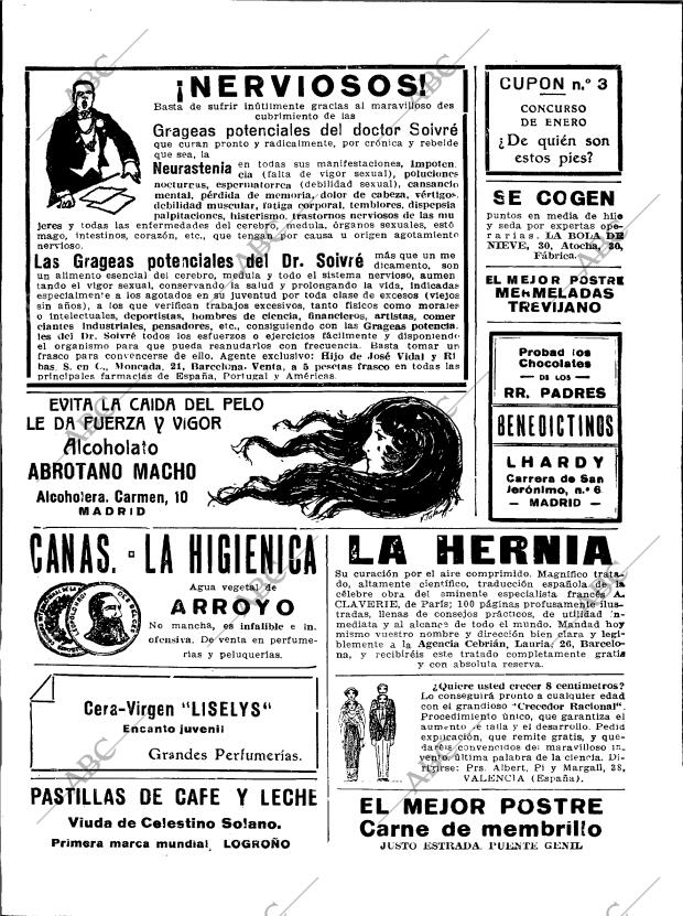 BLANCO Y NEGRO MADRID 15-01-1922 página 40