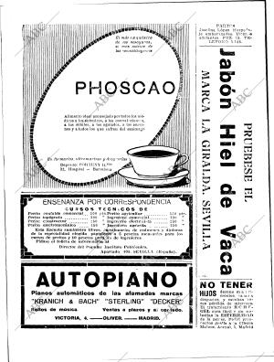 BLANCO Y NEGRO MADRID 15-01-1922 página 42