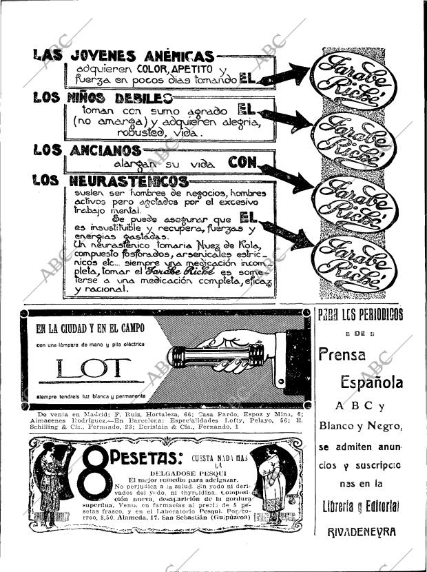 BLANCO Y NEGRO MADRID 15-01-1922 página 43