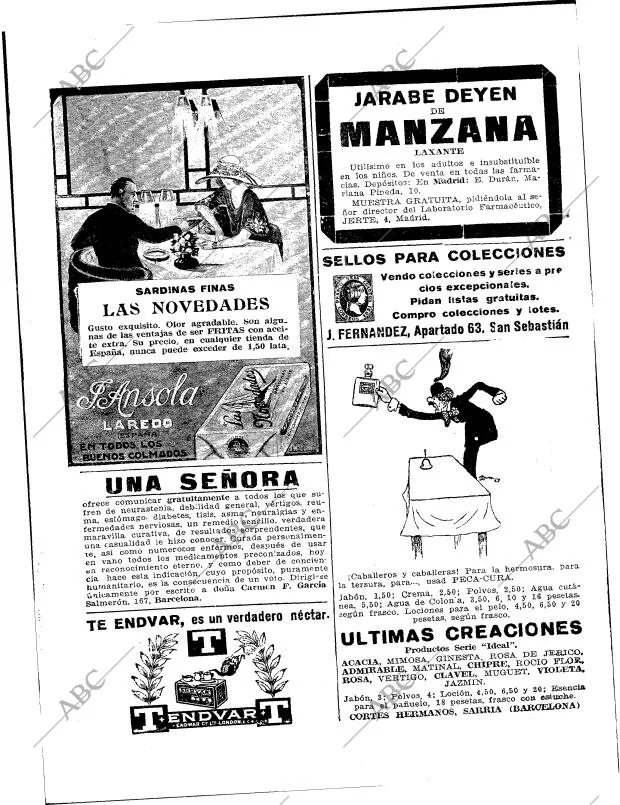 BLANCO Y NEGRO MADRID 15-01-1922 página 44