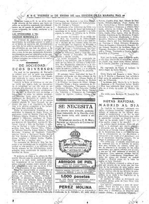 ABC MADRID 20-01-1922 página 10
