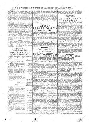 ABC MADRID 20-01-1922 página 19