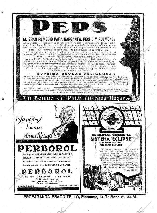 ABC MADRID 20-01-1922 página 2
