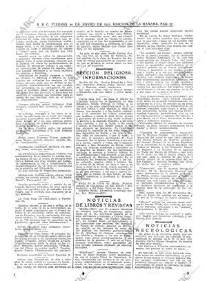 ABC MADRID 20-01-1922 página 23
