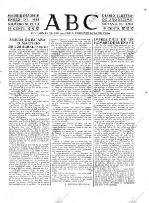 ABC MADRID 20-01-1922 página 3
