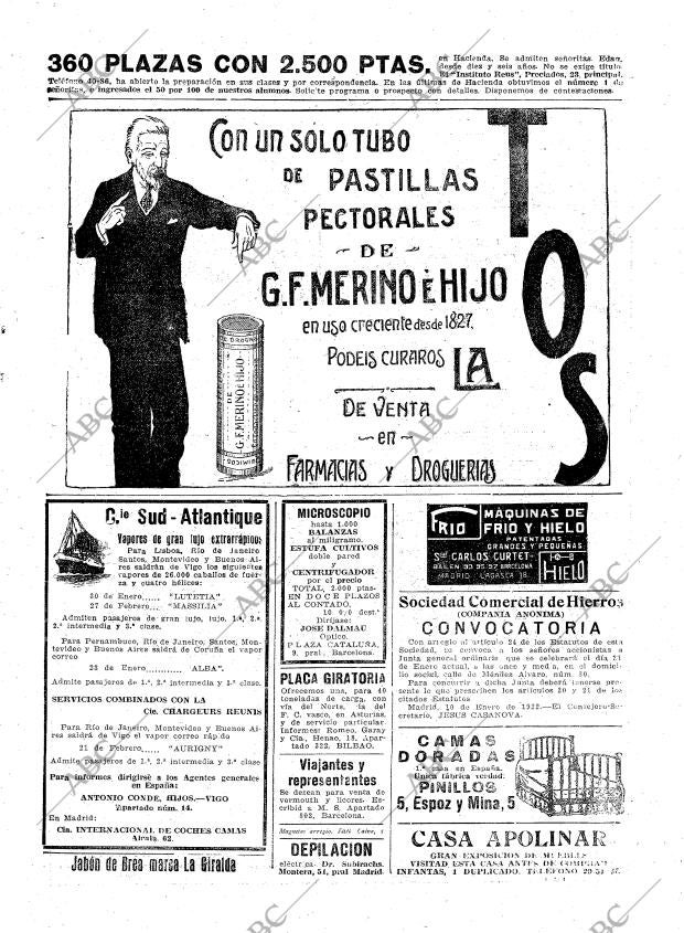 ABC MADRID 20-01-1922 página 31