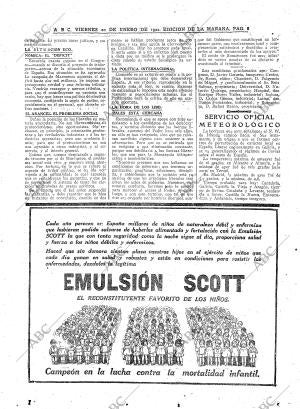 ABC MADRID 20-01-1922 página 8