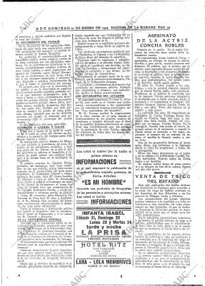 ABC MADRID 22-01-1922 página 22