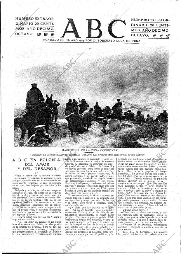 ABC MADRID 22-01-1922 página 3