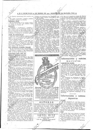 ABC MADRID 22-01-1922 página 31