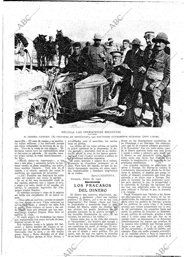 ABC MADRID 22-01-1922 página 4