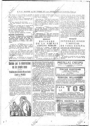 ABC MADRID 24-01-1922 página 20
