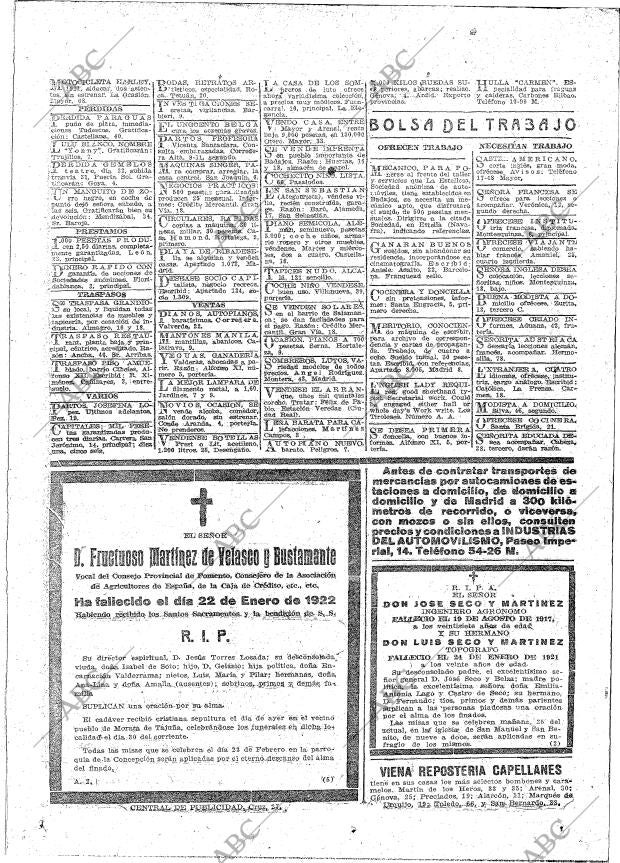 ABC MADRID 24-01-1922 página 26