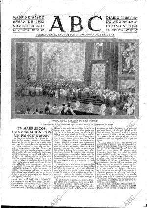 ABC MADRID 24-01-1922 página 3