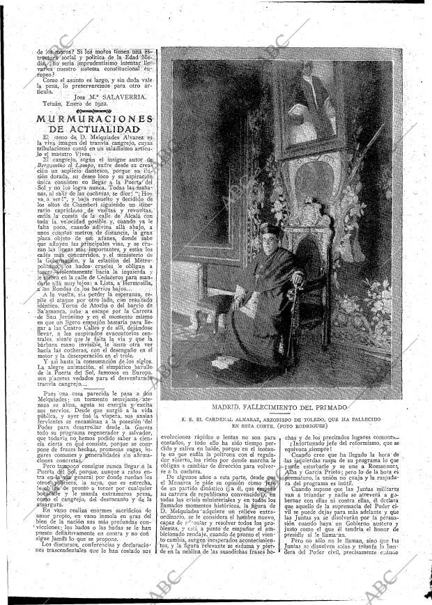 ABC MADRID 24-01-1922 página 5