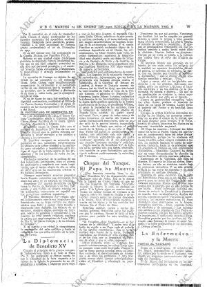 ABC MADRID 24-01-1922 página 8