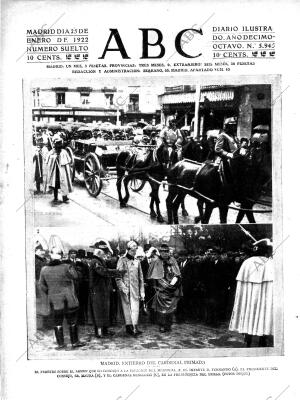 ABC MADRID 25-01-1922