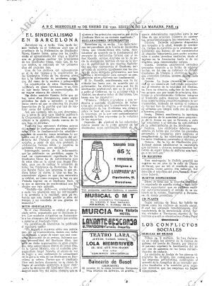 ABC MADRID 25-01-1922 página 14