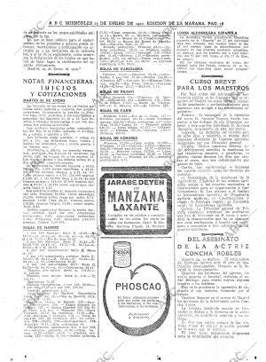 ABC MADRID 25-01-1922 página 16