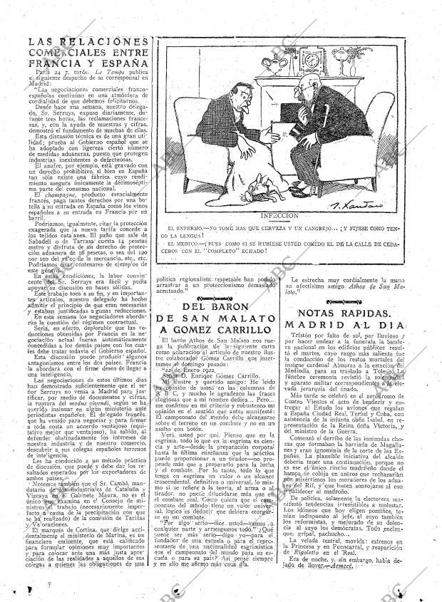 ABC MADRID 25-01-1922 página 19