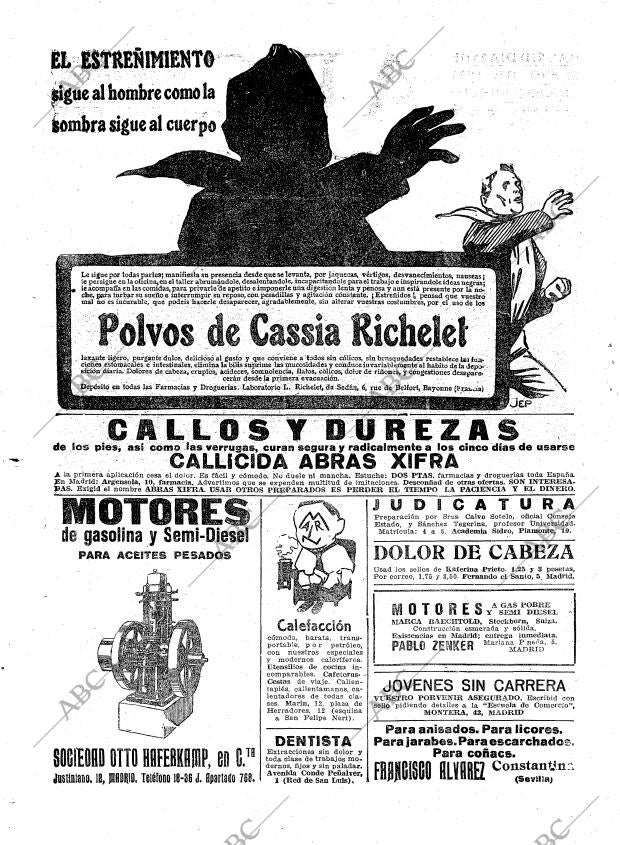 ABC MADRID 25-01-1922 página 2