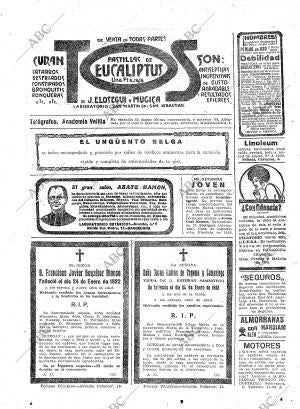 ABC MADRID 25-01-1922 página 26