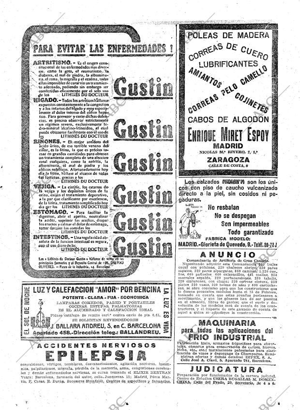 ABC MADRID 25-01-1922 página 29