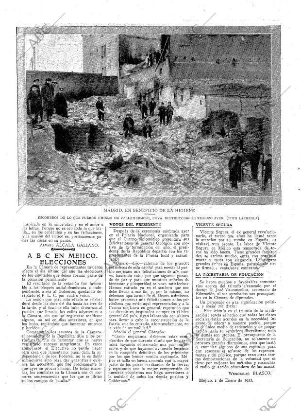 ABC MADRID 25-01-1922 página 6