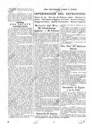 ABC MADRID 26-01-1922 página 20