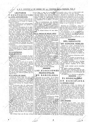 ABC MADRID 26-01-1922 página 8