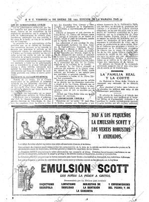 ABC MADRID 27-01-1922 página 12