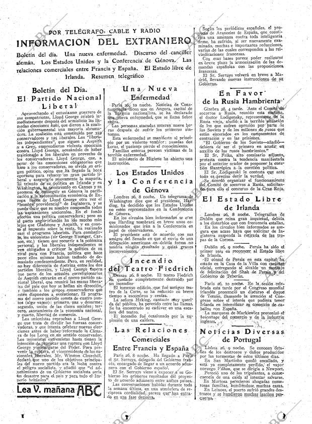 ABC MADRID 27-01-1922 página 17