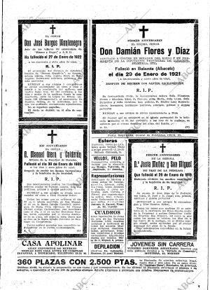 ABC MADRID 28-01-1922 página 25