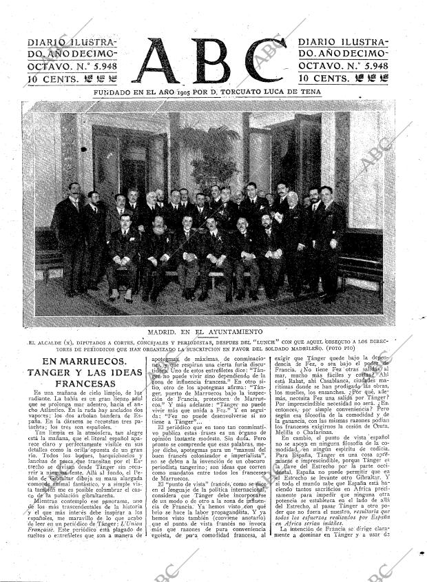 ABC MADRID 28-01-1922 página 3