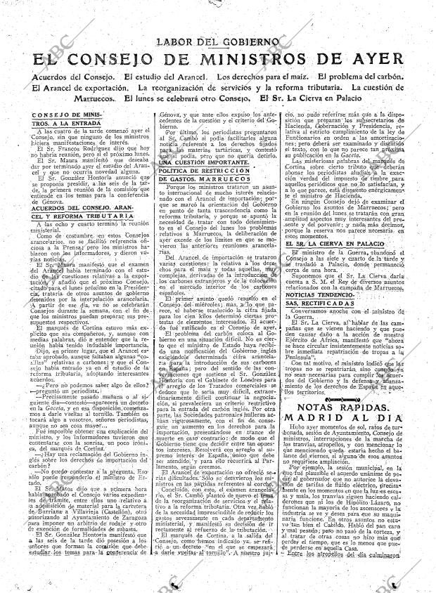 ABC MADRID 28-01-1922 página 7