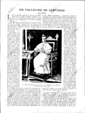 BLANCO Y NEGRO MADRID 29-01-1922 página 32