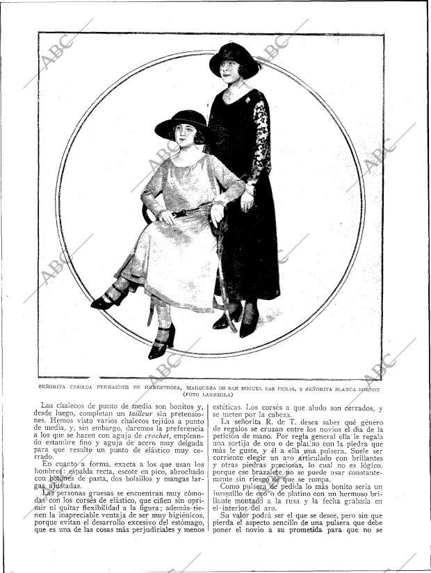BLANCO Y NEGRO MADRID 29-01-1922 página 36