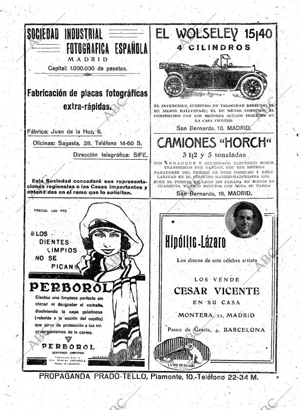 ABC MADRID 02-02-1922 página 2