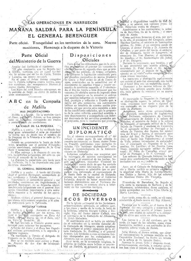 ABC MADRID 03-02-1922 página 11