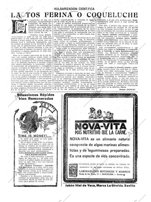 ABC MADRID 04-02-1922 página 2