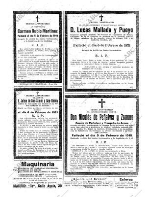 ABC MADRID 04-02-1922 página 25