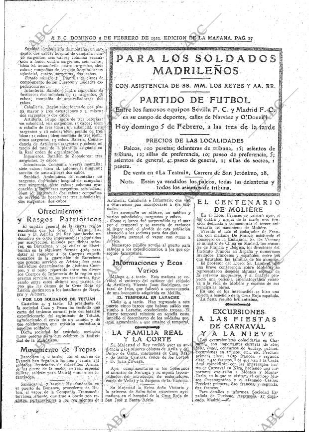 ABC MADRID 05-02-1922 página 17