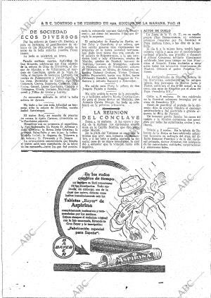 ABC MADRID 05-02-1922 página 18