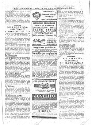 ABC MADRID 05-02-1922 página 22